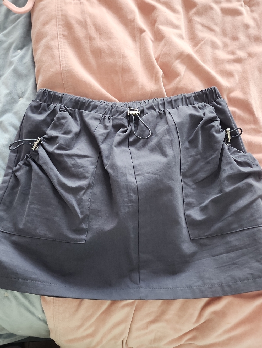 Women’s Gray Utility Pocket Skirt - Pacsun